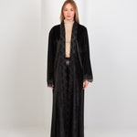 Hushy Velvet Kaftan - Black - Hushy Wear