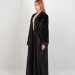Hushy Velvet Kaftan - Black - Hushy Wear