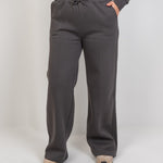 Relaxed Fit Half - Zip Sweater & Pants Set – Gray - Hushy Wear