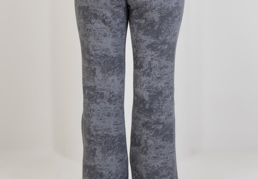 Relaxed Fit Washed Pants – Charcoal Grey - Hushy Wear
