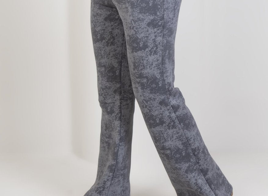 Relaxed Fit Washed Pants – Charcoal Grey - Hushy Wear