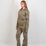 Relaxed Fit Washed Pants – Olive - Hushy Wear