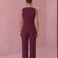 Burgundy Classic Vest Only