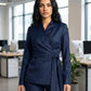 Kimono Premium Blazer - Navy