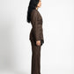 Kimono Premium Blazer - Brown