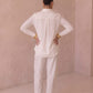 Verto Linen Offwhite Set (Top & Pants)