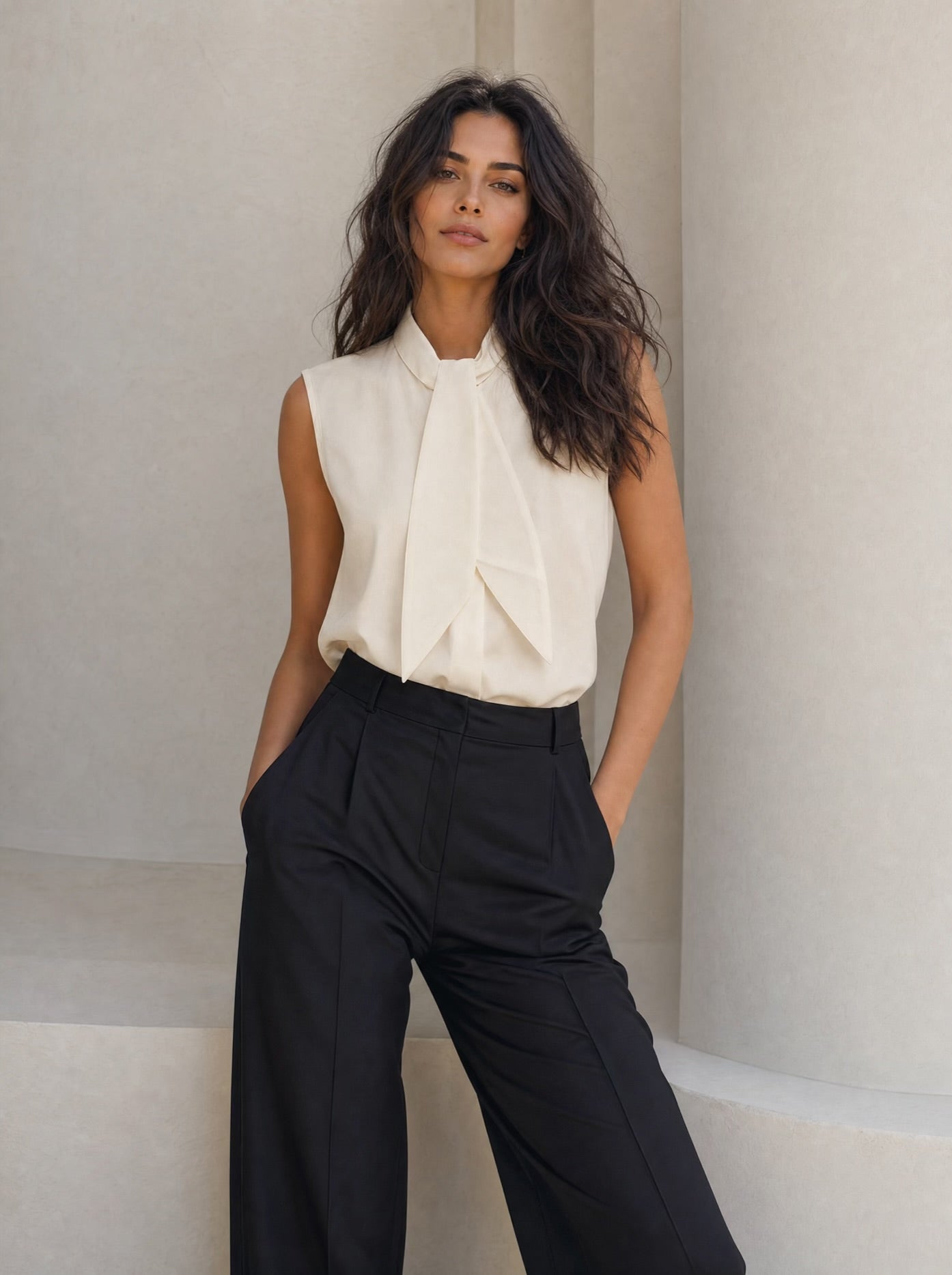 Serena Tie Blouse