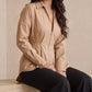 The Santorini Blouse – Beige