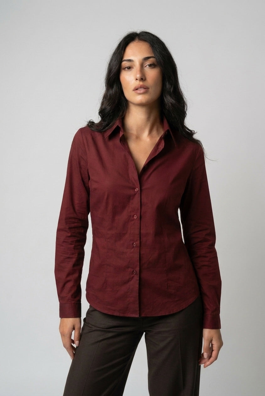 Classic Burgundy Shirt