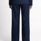 Elegant Wide-Leg Trousers – Navy