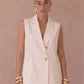 Oversized Vest - OffWhite