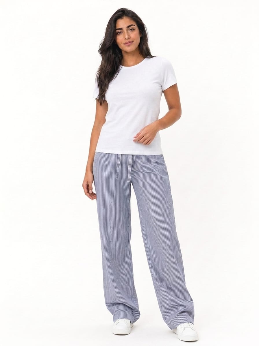 Everyday Cotton Essential Basic T-Shirt – White