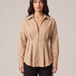 The Santorini Blouse – Beige
