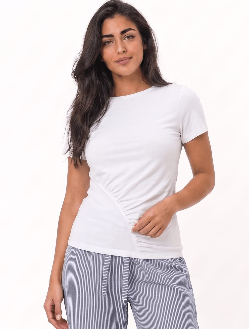 The Everyday Sculpt Tee - White