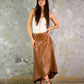 Asymmetric Leather Skirt - Hushy Wear