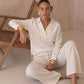 Verto Linen Offwhite Set (Top & Pants)