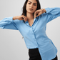 Baby Blue Basic Shirt - Hushy Wear