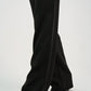 Black High - Waist Classic Trousers - Hushy Wear