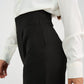 Black High - Waist Classic Trousers - Hushy Wear