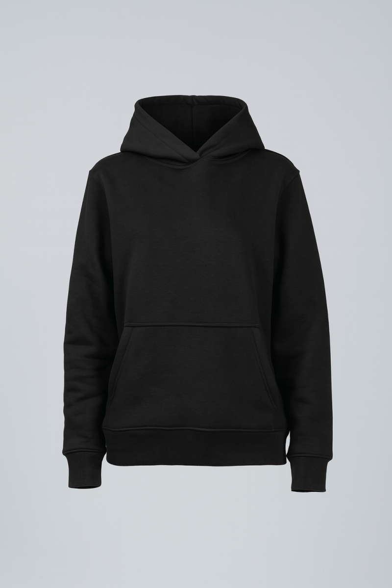 Black Hoodie - Hushy Wear