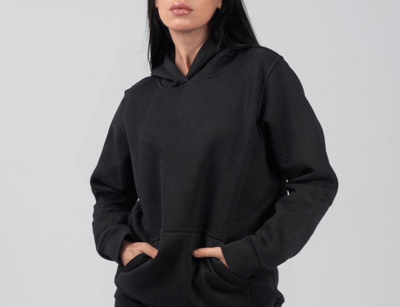 Black Hoodie - Hushy Wear