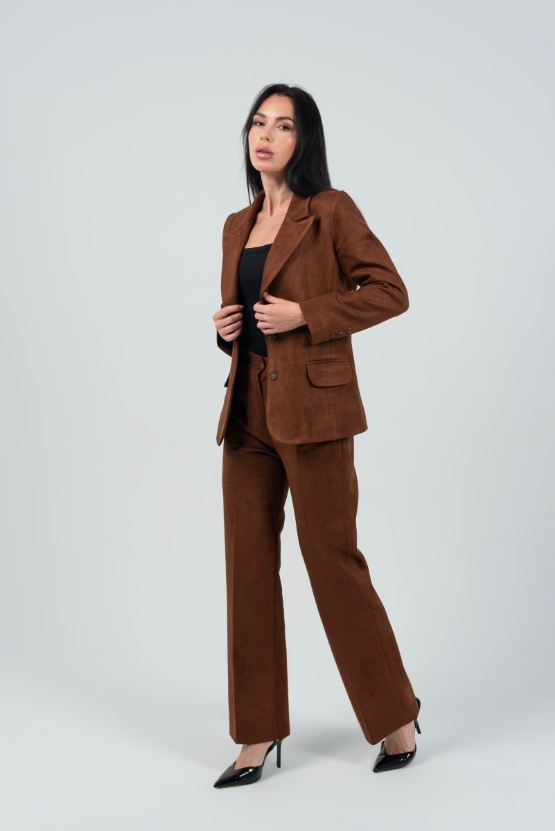 Classic Suede Suit - Hushy Wear