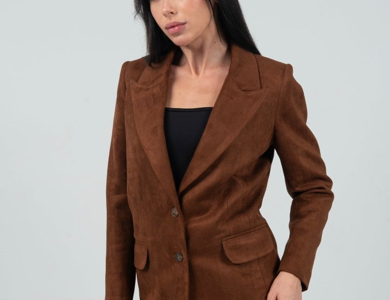 Classic Suede Suit - Hushy Wear