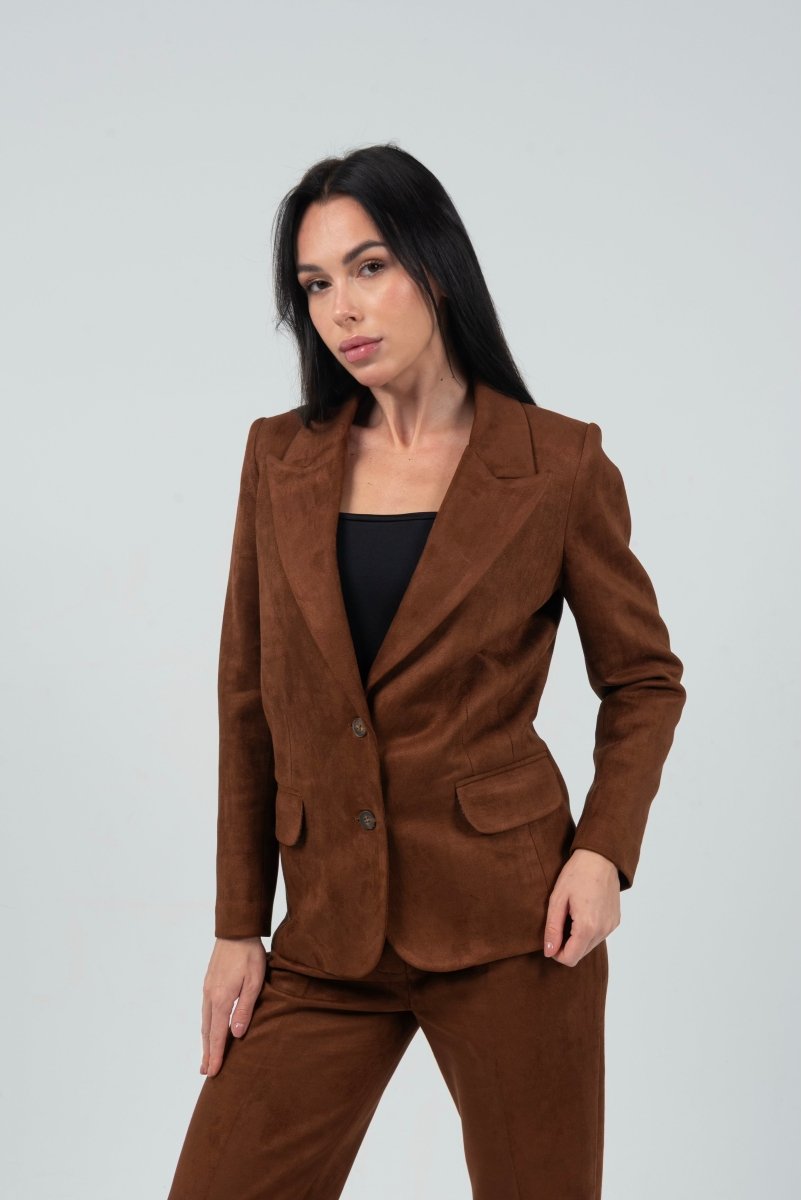 Classic Suede Suit - Hushy Wear