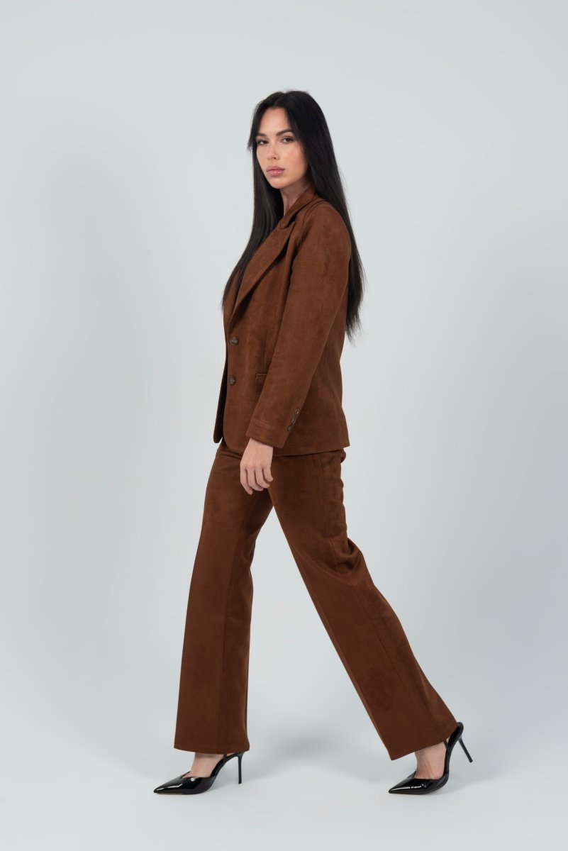 Classic Suede Suit - Hushy Wear
