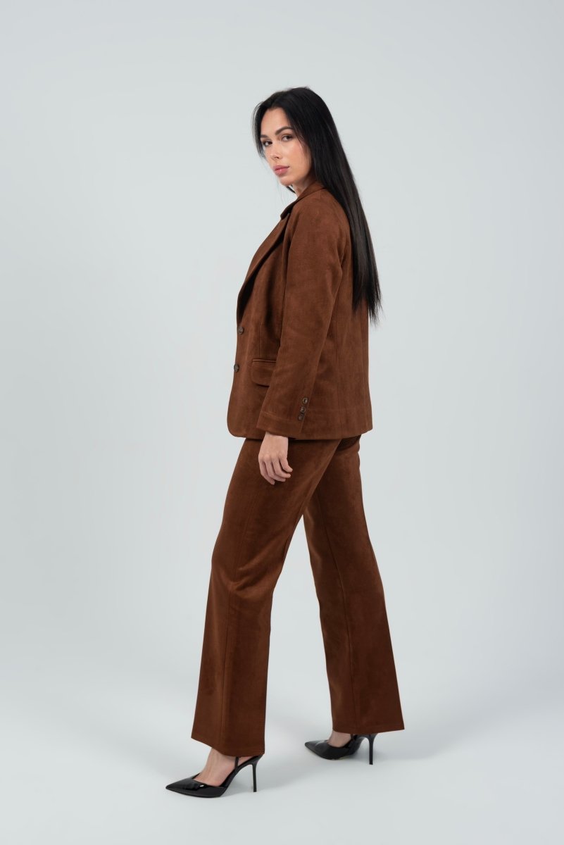Classic Suede Suit - Hushy Wear