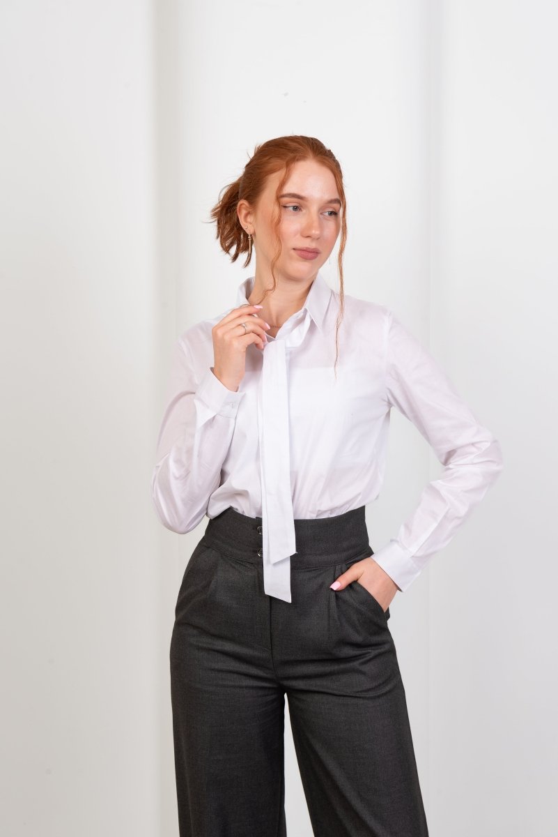 Classic White Shirt - Hushy Wear