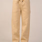 Crew Neck Pullover & Sweatpants - Set - Beige - Hushy Wear