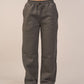 Crew Neck Pullover & Sweatpants - Set - Gray - Hushy Wear