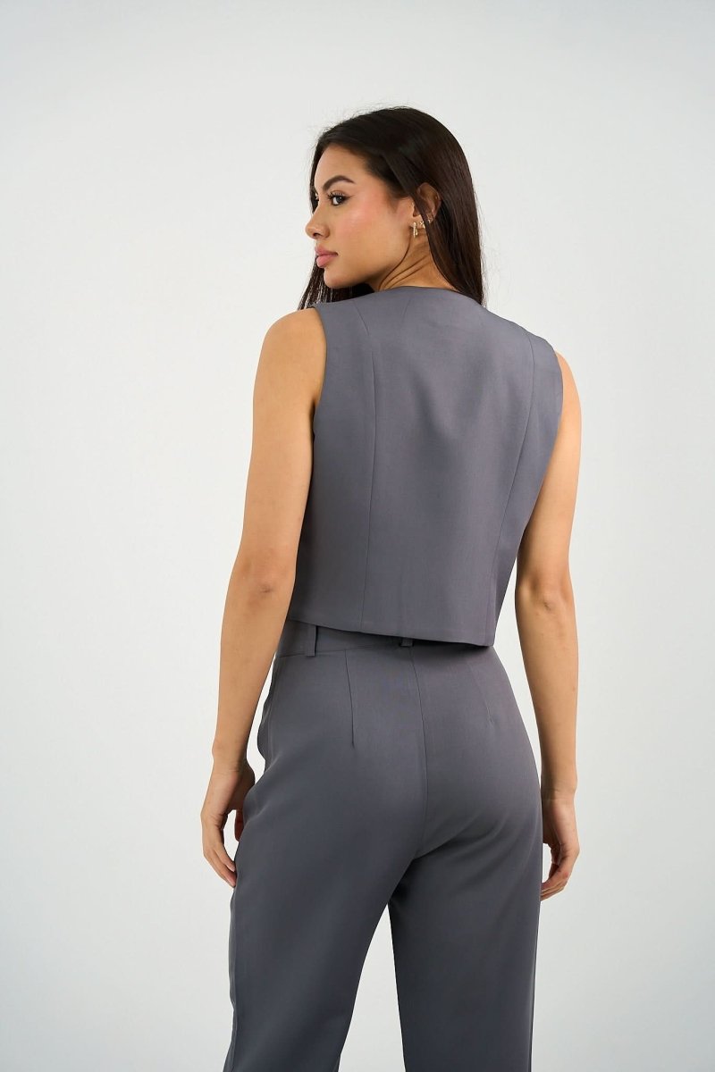 Gray Classic Vest Only - Hushy Wear