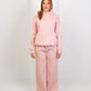 Hoodie & Sweatpants Set in Pink - Hushy Wear