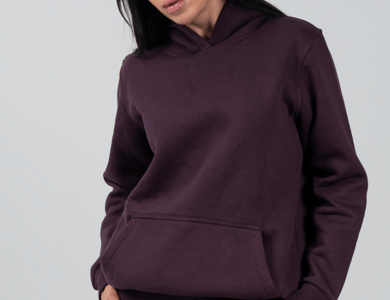 Hoodie & Sweatpants Set in Purple - Hushy Wear