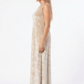 Hushy Velvet Dress - Beige - Hushy Wear