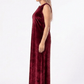 Hushy Velvet Dress - Burgundy - Hushy Wear