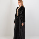 Hushy Velvet Kaftan - Black - Hushy Wear