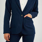 Navy Single - Button Tailored Blazer - Hushy Wear