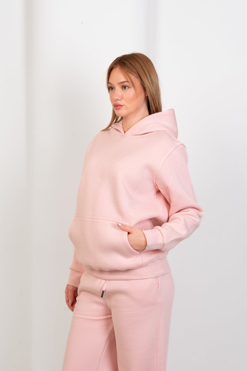 Pink Hoodie (Top Only) - Hushy Wear