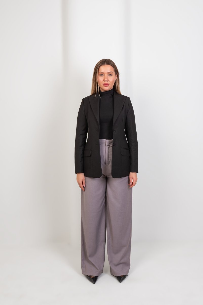 Premium Classic Trouser - Gray - Hushy Wear