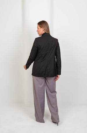 Premium Classic Trouser - Gray - Hushy Wear