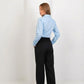 Premium High Waist Trouser - Black - Hushy Wear