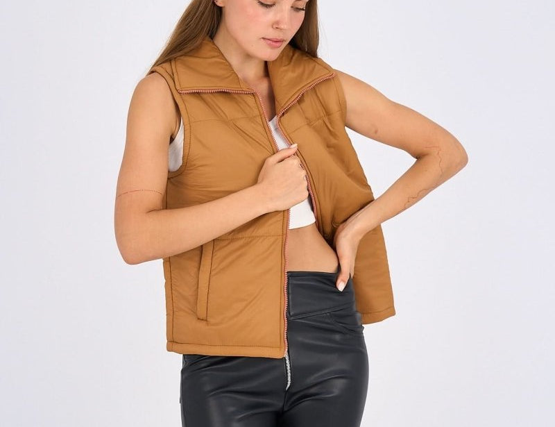 Puffer Vest - HAVAN - Hushy Wear