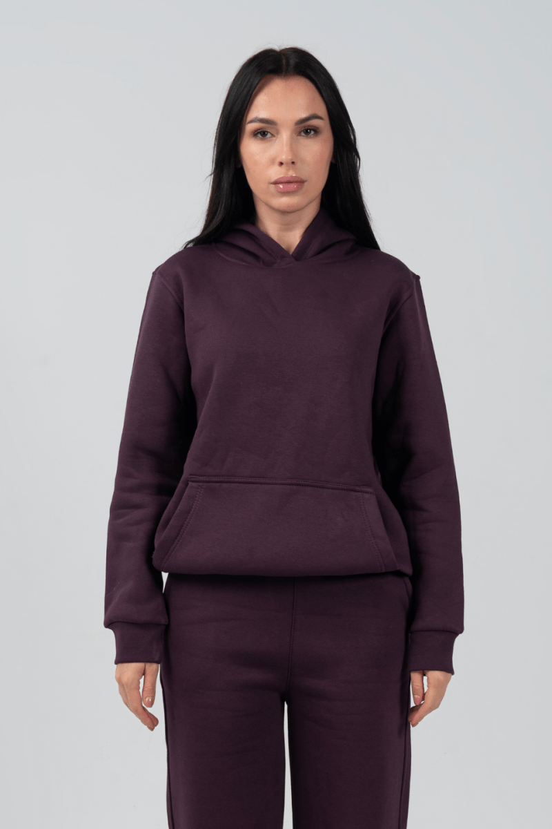 Purple Hoodie - Hushy Wear