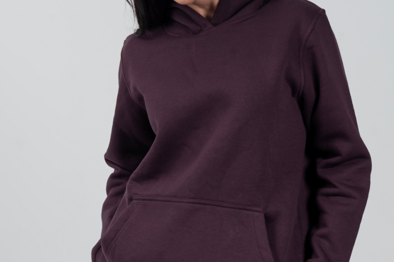 Purple Hoodie - Hushy Wear