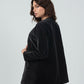 Relaxed Fit Blazer Waterproof Leather (Blazer Only) - Black - Hushy Wear