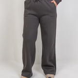 Relaxed Fit Half - Zip Sweater & Pants Set – Gray - Hushy Wear