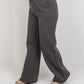 Relaxed Fit Half - Zip Sweater & Pants Set – Gray - Hushy Wear